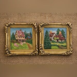 SOLDCharming miniature Cottagecore Wall Art